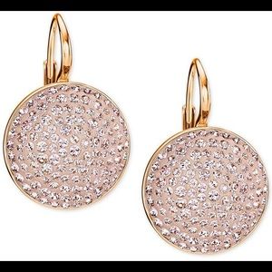 Fun rose gold Swarovski Earrings
